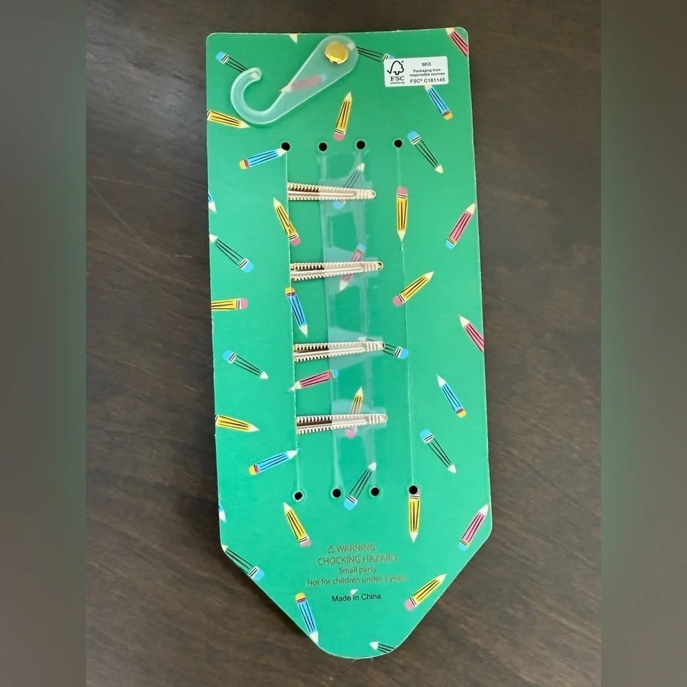 NWT • Viral Piper Kids 4 Piece Hair Clip Set - Picture 3 of 3
